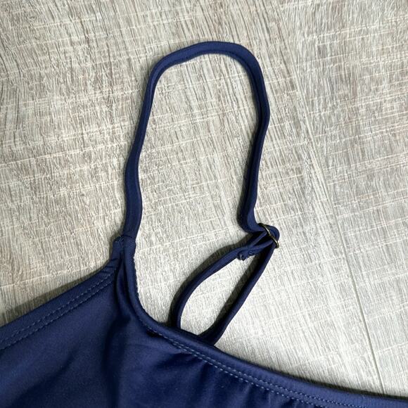 NWT ANDIE SWIM Women's Navy The Laguna One Piece Open Back Swimsuit - Picture 4 of 9